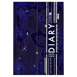 Ежедневник недатированный DIARY арт. 61456 РЕЛЬЕФ / А5, 80 л., твёрдый переплёт, полноцветная печать