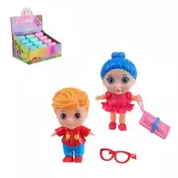 Кукла Малыши из Лиландии, h9см, 5 пр., ПВХ, РР, 10,7х17,4х11,1см, 12 дизайнов (10702070/070425/51171