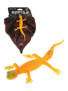 Игрушка изображающая рептилию: ящерица