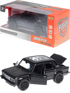 Машинка металл 12,2х5,3х5см (1:36) с открывающимися двер., свет, звук (цв.микс) (Арт. M1523-24B-2)