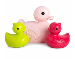 Набор для купания /Уточка и утята/ (в сетке, 3 дет.)