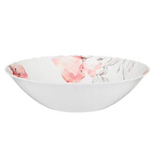 MILLIMI Роселла Салатник, опаловое стекло, 24см (10702070/020625/5183729, Китайская Народная Республ