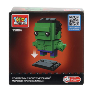 Конструктор сборная фигурка супергерои, 93 дет. Город мастеров в кор.2*48шт