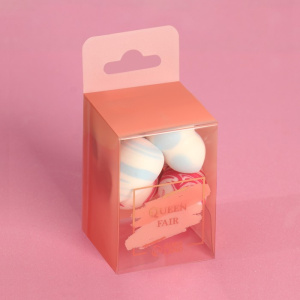 Набор спонжей д/макияжа 6шт Ассорти с увел амфора и капля 3*2см МИКС PVC кор QF   5439526 (10702070/