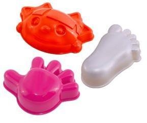 Формочки Девочка, Ручка, Ножка