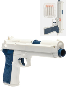 Пистолет  /Точное попадание/ (8 пуль мягких, в пакете) (31x4,5х23 cм) ( Арт. 2209456)