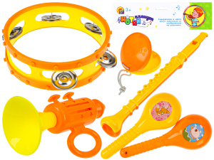 Набор музыкальных инструментов /Бубен с инструментами/ 15 см (Арт. ИМ-1976)