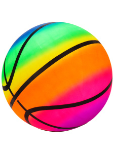 Мяч детский (23 см, 150гр) неон, баскетбол Арт. AN01740