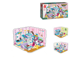 Конструктор пластик. Уютные комнаты 194 дет. ( Арт. 4801Q)