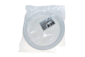 13487 Тарелка десертная пластиковая, 6 шт, d 170 мм, EuroHouse, БЕЛАЯ (13487 из короба 1/120)