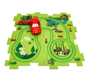 Мой первый трек , 5эл, зеленый, 24*16*5см