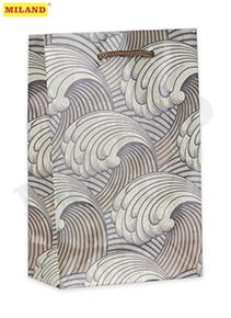 Пакет подарочный, ламинированный. 14x20x6.5 см. Девятый вал ПКП-0932