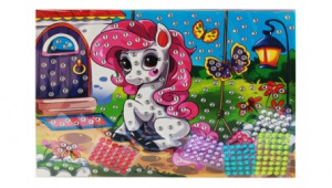 МОЗАИКА ИЗ СТРАЗ. ПОНИ (Арт. М-7326)