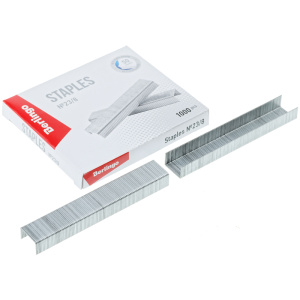 Скобы для степлера №23/8 Berlingo, оцинкованные, 1000шт. DSk_23800