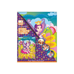 Fancy/Наборы д/творчества/Мозаика из стикеров и пайеток /ФЕИ//FD080156