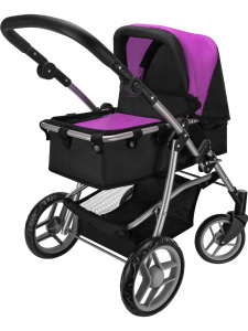 Коляска для кукол  (51х37х61,5см) в коробке (арт. 9651BS-B)