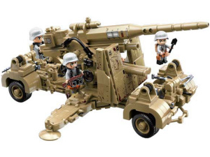 Конструктор пластиковый /Военная установка/ (829 дет.) ( Арт. 21027Q)