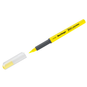 Текстовыделитель-кисть Berlingo /Textline HL470/ желтый, 1-6мм