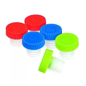 Набор пробок для бутылок 6шт, 2,5х2,5см, полипропилен