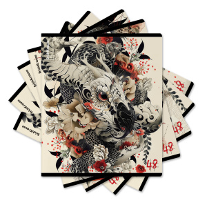 Тетрадь общая ученическая ErichKrause Ink Style, 48 листов, клетка_MIX-PACK