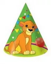 Колпак 21 см. (10 шт.) Львёнок 2-21.10-0007