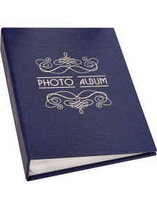 Фотоальбом на 40 фото 10*15, 20 л.с фольг.тисн.11.5 x 17.5см /Классический стиль/(собс.разр) ФР-1304