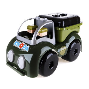 Машинка цистерна /Крепыш на войнушке/ 33 см КНОПА