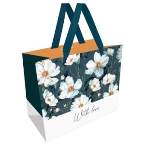 Пакет подарочный 32*26*12см MESHU /Bright meadow/, матовая ламинация MS_66209