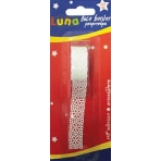 0620250 Тесьма серебряная