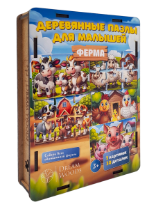 Пазл Макси для Малышей 5 шт.  Ферма