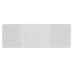 Обложка для студенческого билета, удостоверения ПВХ, 78*218, прозрачная, ДПС, 1832.К