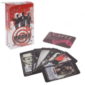 Карточная игра /МАФИЯ/ чёрная