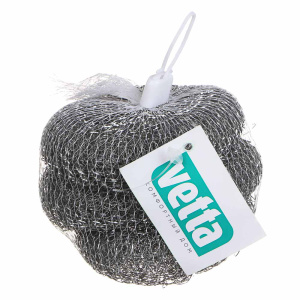 VETTA Набор металлических губок для кухни 3шт, 20гр (10013160/040722/3331328, Китайская Народная Рес