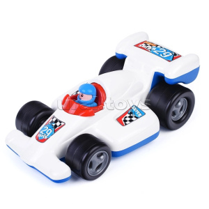 Автомобиль /Формула/ гоночный с пилотом (в сеточке)