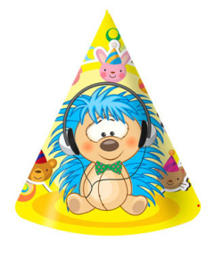 Колпак 21 см. (10 шт.) Ёжик 2-21.10-0005