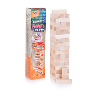 /ДЖАНГА БЕРЁЗКА PARTY. ДЕТСКИЙ ПРАЗДНИК/ (1050 г, дерево-берёза)