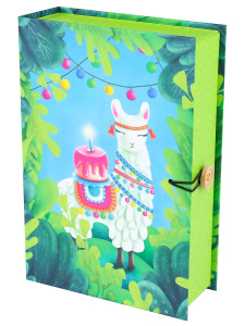 Коробка-книга /Лама/ (135х200х60) КК-4831