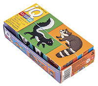 Умные кубики. Фигурные 6 шт. Кто живёт в зоопарке