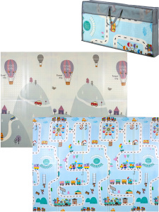 Складной коврик (200x150x0,8см, двухсторонний, водонепроницаемый) (арт. КВ-8732)