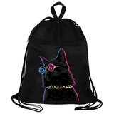 Мешок для обуви BRAUBERG, с петлёй, карман на молнии, 47х37 см, /Movie time/, 270910