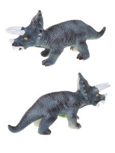 Динозавр, звук, эл. пит.AG10*3шт. вх. в компл., 30х10х14 см, в ассорт., пакет