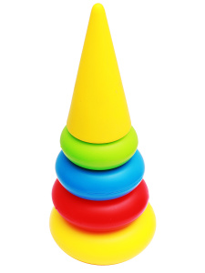 ПИРАМИДКА. ГИГАНТ 35 см (5 деталей) (Арт. И-1908)