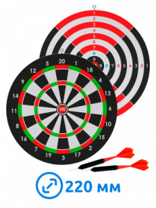 Дартс круглый d220мм