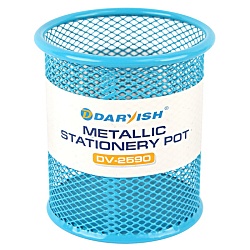 Стакан для  канц. принадлежностей /Darvish/ металлический ассорти