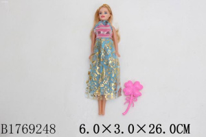 Беременная кукла (28см) Модная мама 2 (цветок в компл.) (арт. 1769248)