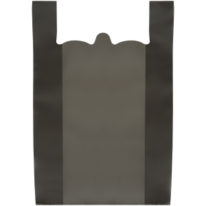 Пакет-майка OfficeClean, ПНД, 37,5+14*57см, 20мкм, черный 317611