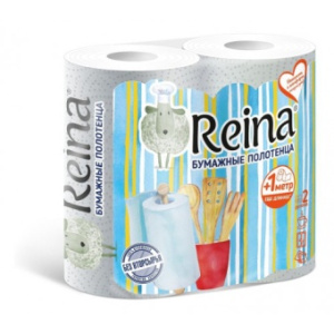 Полотенца бум. /Reina 2-х сл. 2шт.