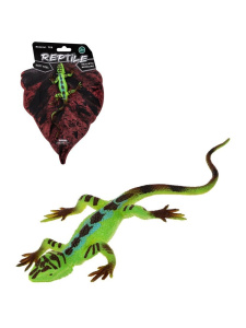 Игрушка изображающая рептилию: ящерица
