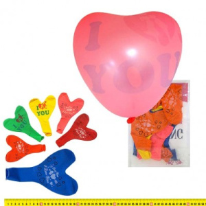 Шарик воздушный резина /Сердце/ 50см,цена за 1шт 9019 /10 /0 /0 /5000 (10702030/280916/0058294/1, Ки