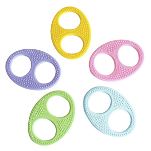 Массажёр для дёсен  (прорезыватель) /Бесконечность торговой марки  КНОПА